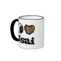 I Heart (Love) Isai mugs by eyeheartnames I Heart (Love) Isai mugs