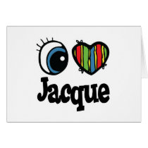 I Heart (Love) Jacque cards by eyeheartnames I Heart (Love) Jacque cards