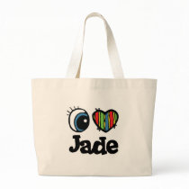 I Heart (Love) Jade Bags