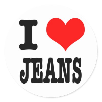 Jeans on Jeans Ability Breathe I Heart Jeans