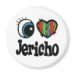 I Heart (Love) Jericho magnets