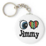 I Heart (Love) Jimmy Keychains