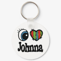I Heart (Love) Johnna keychains