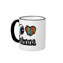 I Heart (Love) Johnna mugs