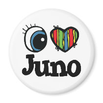I Heart (Love) Juno magnets by eyeheartnames I Heart (Love) Juno magnets