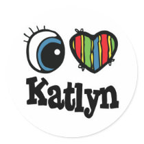 I Heart (Love) Katlyn stickers