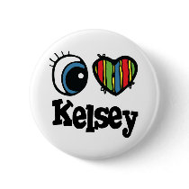 I Heart (Love) Kelsey buttons
