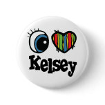 I Heart (Love) Kelsey buttons
