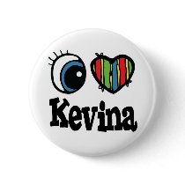 I Heart (Love) Kevina buttons