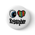 I Heart (Love) Kristopher buttons by eyeheartnames I Heart (Love) Kristopher buttons