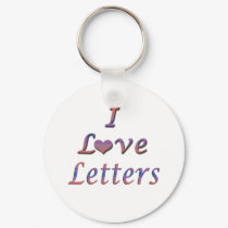I Heart (Love) Letters keychains by whatulove I Heart (Love) Letters keychains