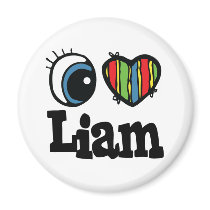 I Heart (Love) Liam magnets