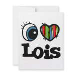 I Heart (Love) Lois Custom Invitation