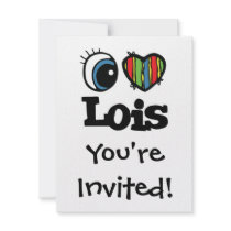 I Heart (Love) Lois Announcements