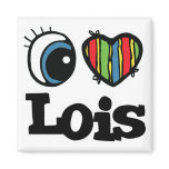 I Heart (Love) Lois magnets