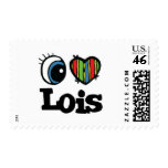 I Heart (Love) Lois postage