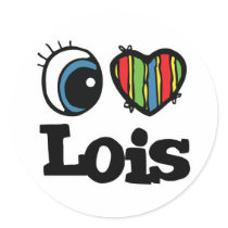 I Heart (Love) Lois stickers