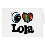 I Heart (Love) Lola Cards