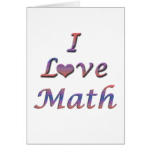 I Heart (Love) Math Cards