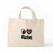 I Heart (Love) Michel bags