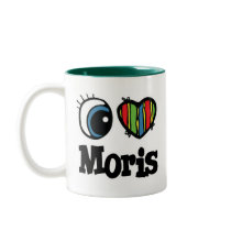 I Heart (Love) Moris mugs by eyeheartnames I Heart (Love) Moris mugs