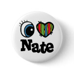 I Heart (Love) Nate buttons