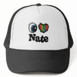 I Heart (Love) Nate hats