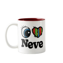 I Heart (Love) Neve mugs by eyeheartnames I Heart (Love) Neve mugs