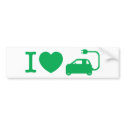 I Heart (Love) NEVs bumper stickers