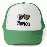 I Heart (Love) Norton hats