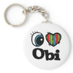 I Heart (Love) Obi keychains