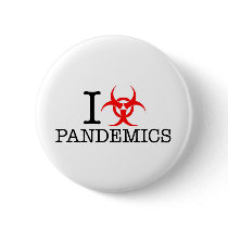 I Heart Love Pandemics buttons by HandsomeDevil I Heart Love Pandemics buttons