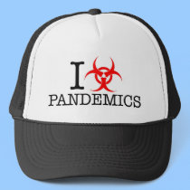 I Heart Love Pandemics hats by HandsomeDevil I Heart Love Pandemics hats
