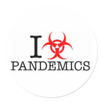 I Heart Love Pandemics stickers by HandsomeDevil I Heart Love Pandemics stickers