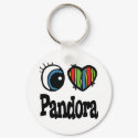 I Heart (Love) Pandora keychains