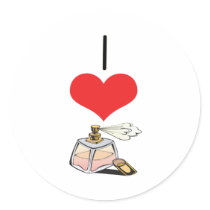 I Heart (Love) Perfume  stickers