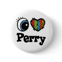I Heart (Love) Perry buttons