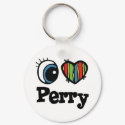 I Heart (Love) Perry keychains