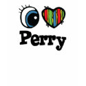 I Heart (Love) Perry t-shirts
