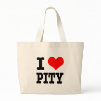 I HEART (LOVE) PITY bags