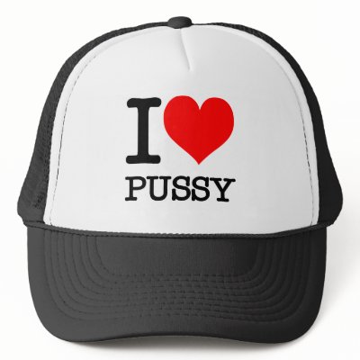 I Heart Love Pregnant Women Pussy Hats by inquester