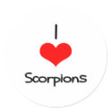 I Heart (Love) Scorpions stickers