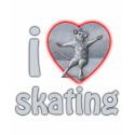 I heart love skating rat t-shirt shirt