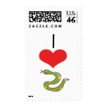 I Heart (Love) Snakes Stamps