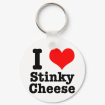 I HEART (LOVE) stinky cheese keychains by classicihearts I HEART (LOVE) stinky cheese keychains