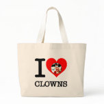I Heart Love Strippers, Clowns, You bags