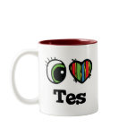 I Heart (Love) Tes mugs