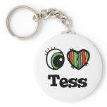 I Heart (Love) Tess keychains