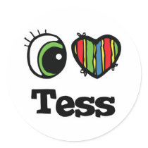 I Heart (Love) Tess stickers by eyeheartnames I Heart (Love) Tess stickers