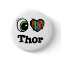 I Heart (Love) Thor buttons by eyeheartnames I Heart (Love) Thor buttons